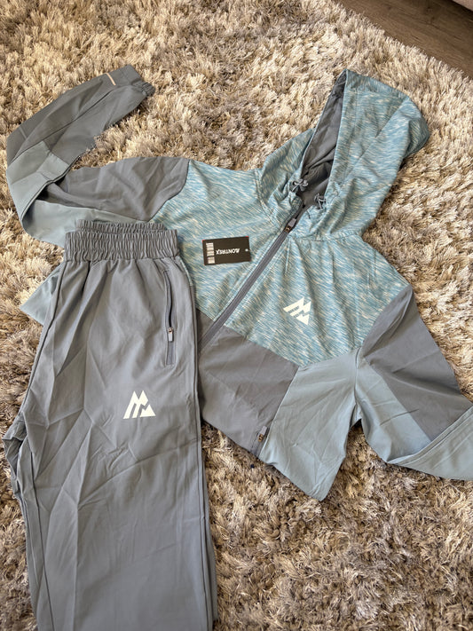 Men’s Montirex Tracksuit - Grey/Blue