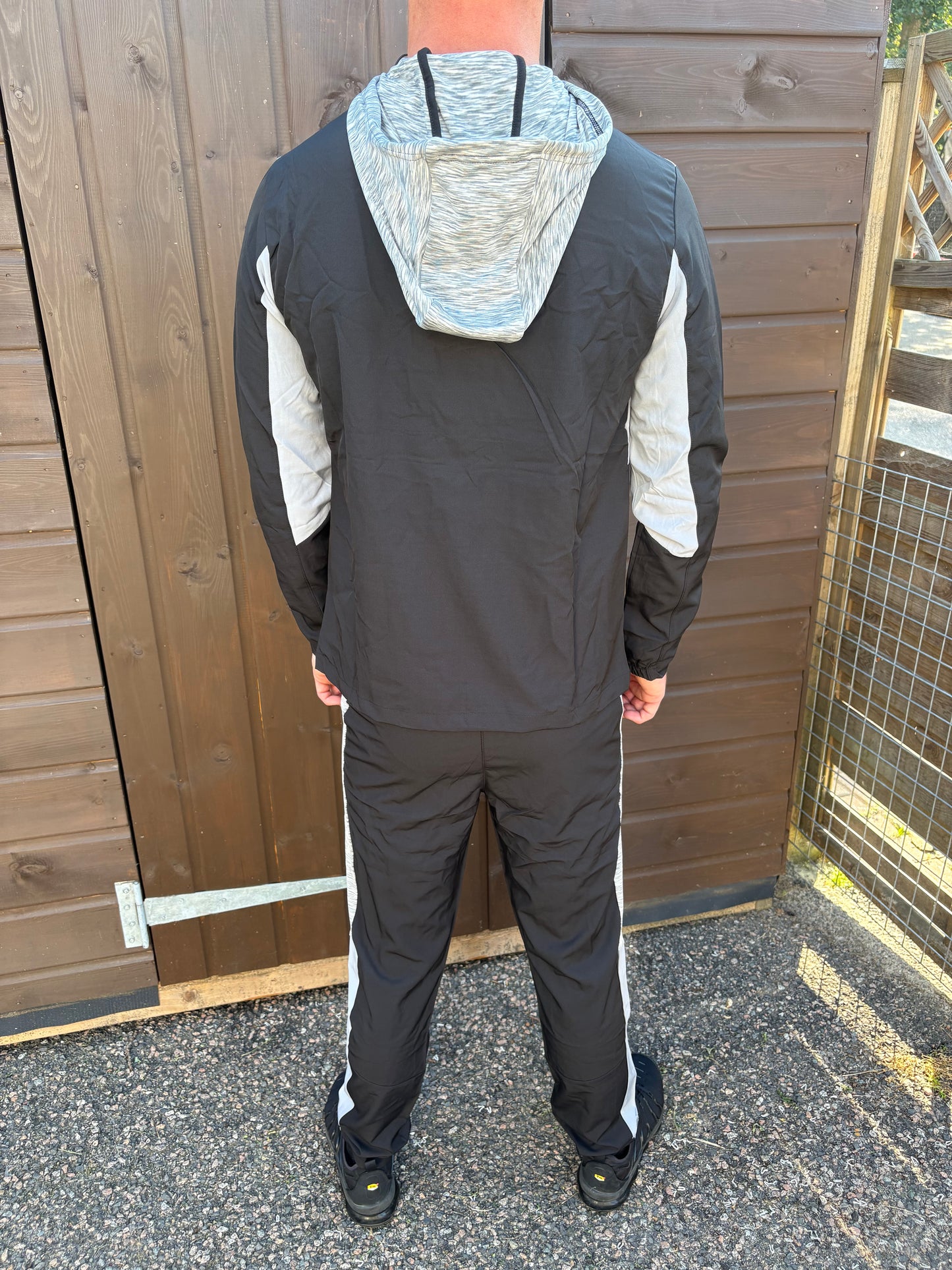 Montirex Full Tracksuit Men’s Grey/Black
