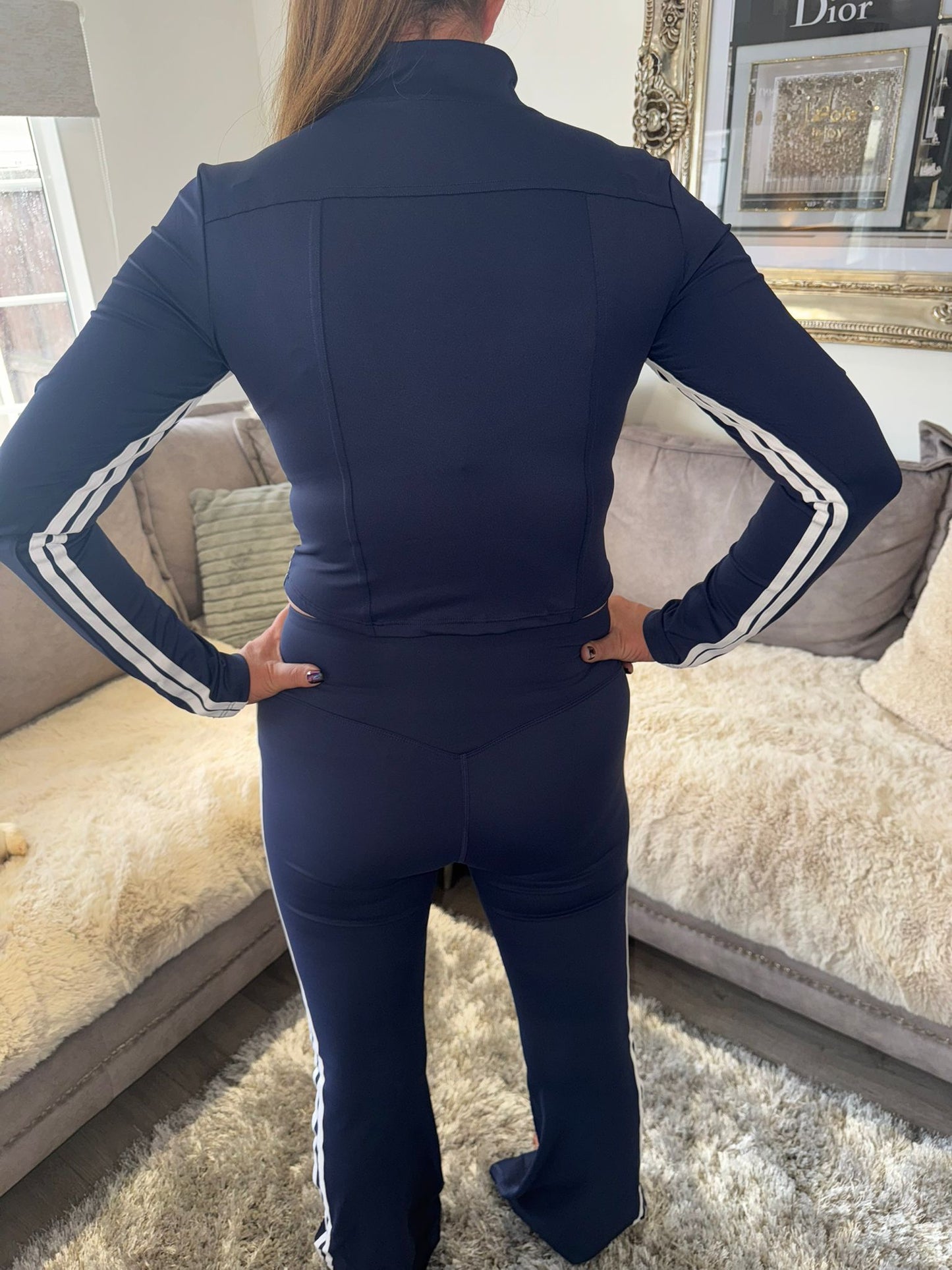 Women’s Tapered & Flared ActiveWear - Navy Blue