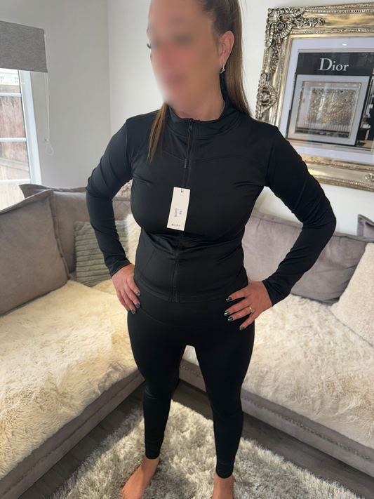 Women’s Black Activewear Set
