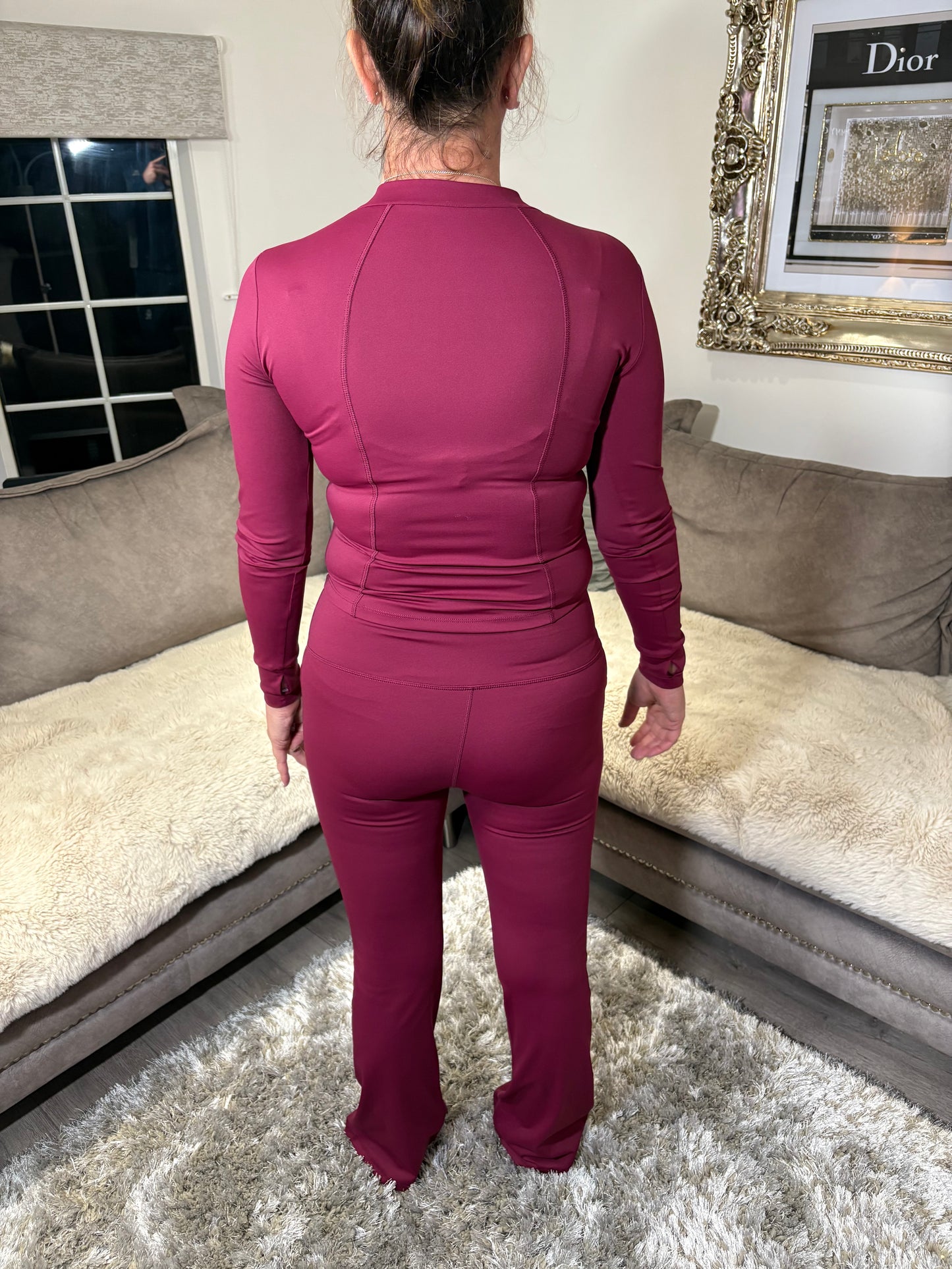 Women’s Red Wine GymSet