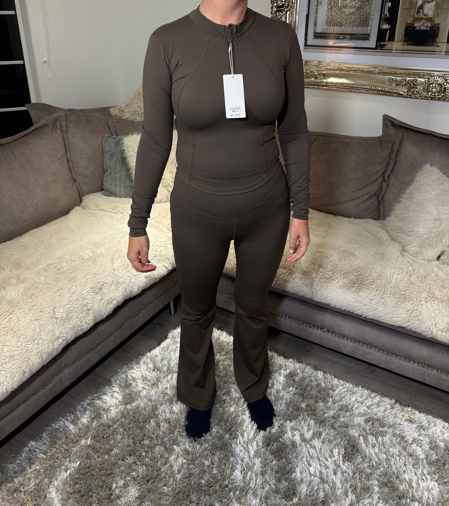 Women’s Chocolate Gym Set